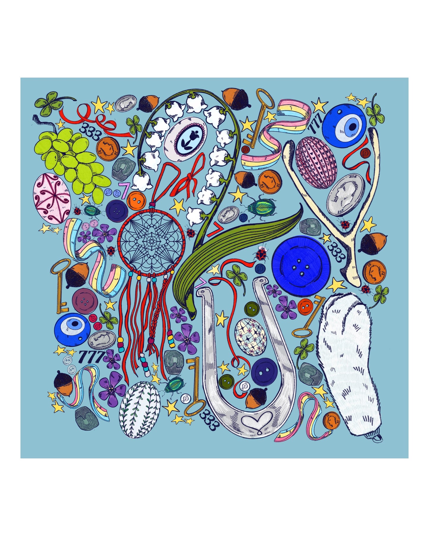 "Feelin' Lucky" Print